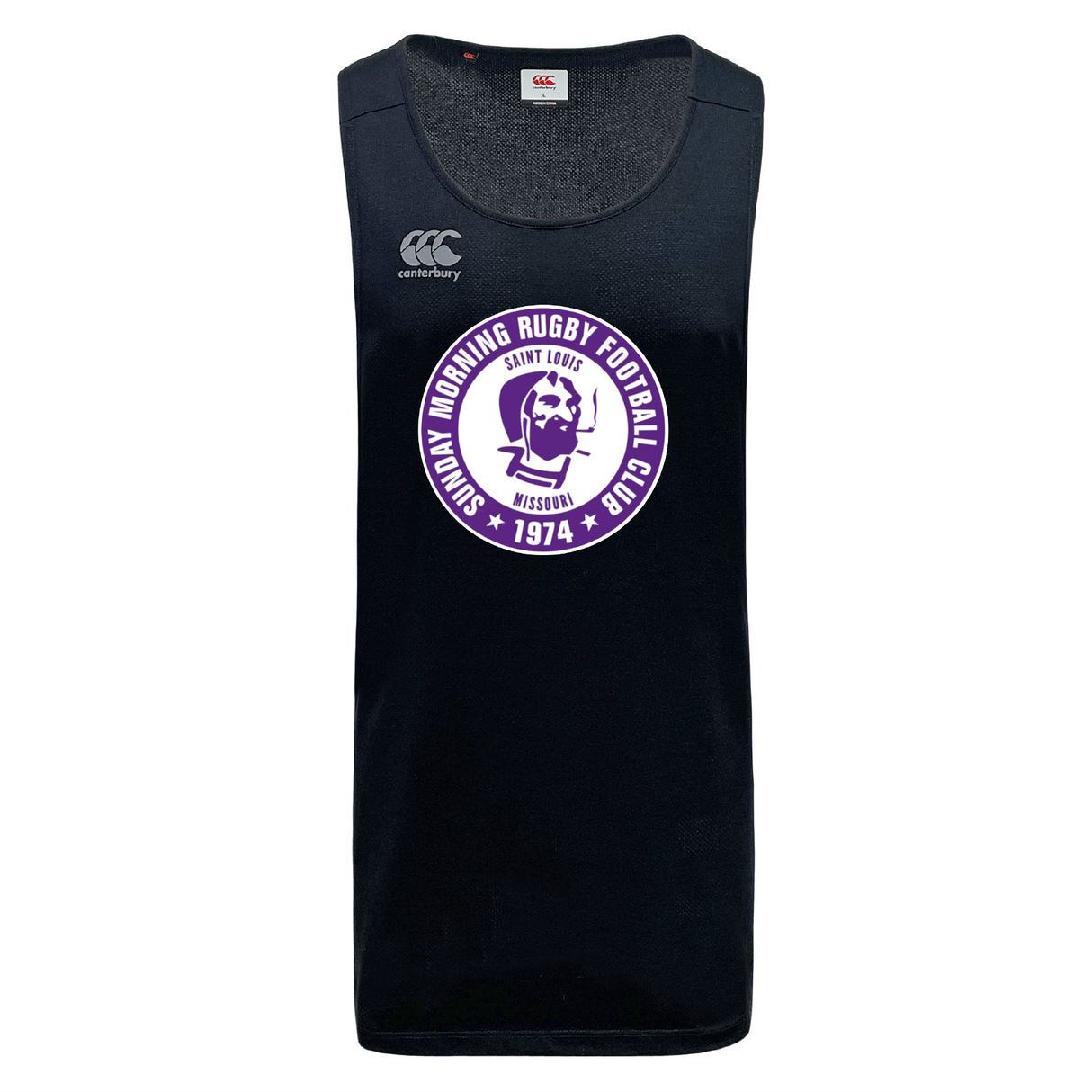 Sunday Morning RFC Tempo Vapodri Singlet by Canterbury