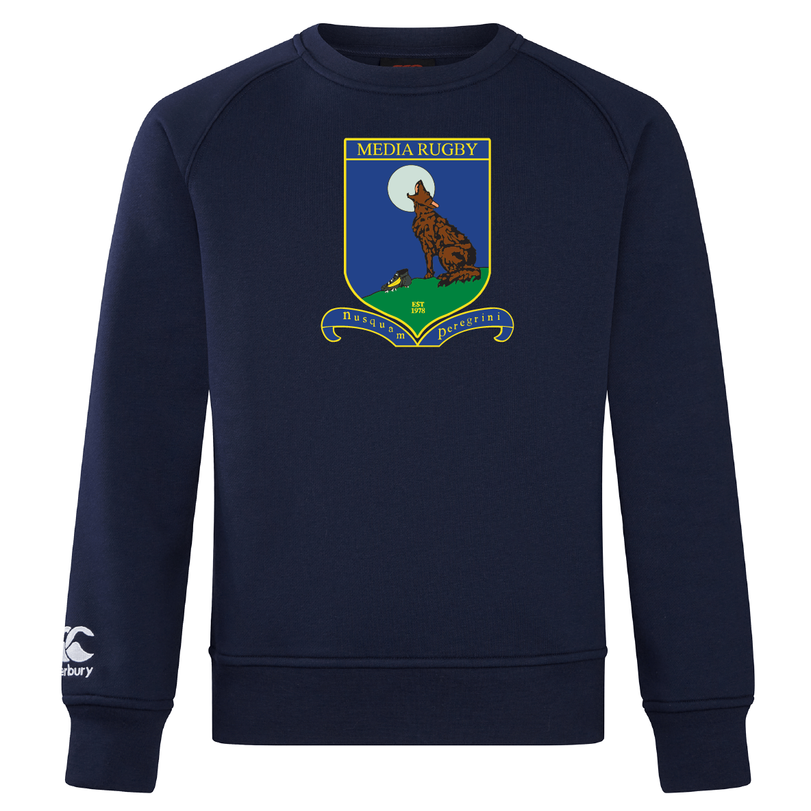 Media Rugby Club Crew Sweatshirt by Canterbury