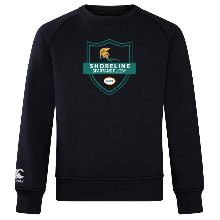 Shoreline Spartans Club Crew Sweatshirt by Canterbury