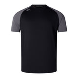 The Canterbury Elite Training Tee in black and grey from Canterbury.