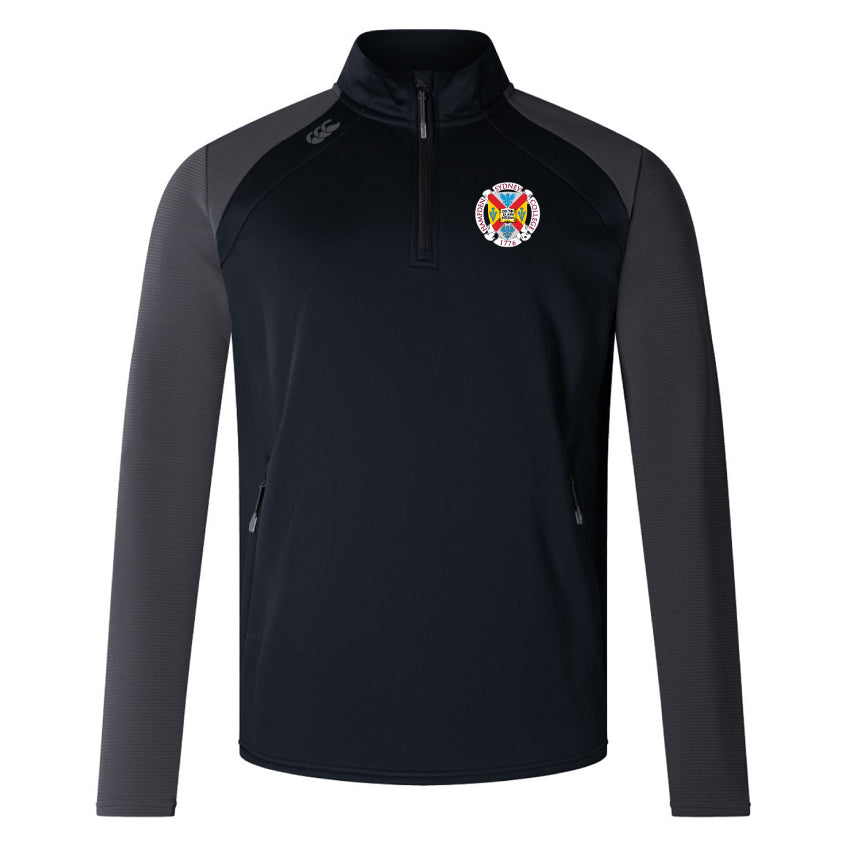 Hampden Sydney College Elite 1/4 Zip Top by Canterbury