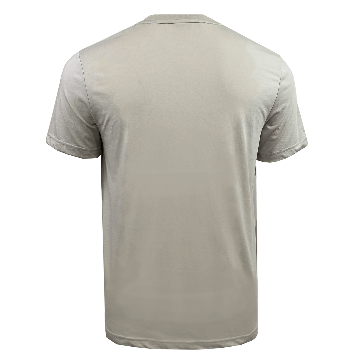 A plain light gray Canterbury Radial CCC Logo T-Shirt displayed from the back, highlighting Canterbury's distinctive radial CCC logo. The T-shirt features short sleeves with a sleek, minimalist design.