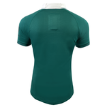 Ireland 150th Anniversary Home Test Jersey by Canterbury, featuring a green back with a white collar, honoring Ireland Rugby's 150th Anniversary.