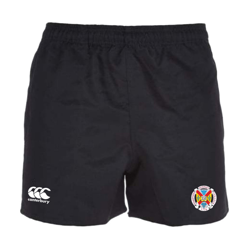 Hampden Sydney College Professional Polyester Rugby Short by Canterbury