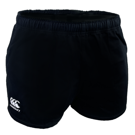 The Canterbury Classics Rugged Drill Short 3-Pack Bundle by Bundle Canterbury is made from 100% cotton, featuring an elastic waistband and the iconic logo on the left leg.