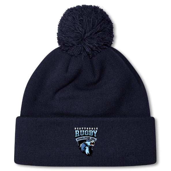 Scottsdale Rugby Pom Pom Beanie by Canterbury