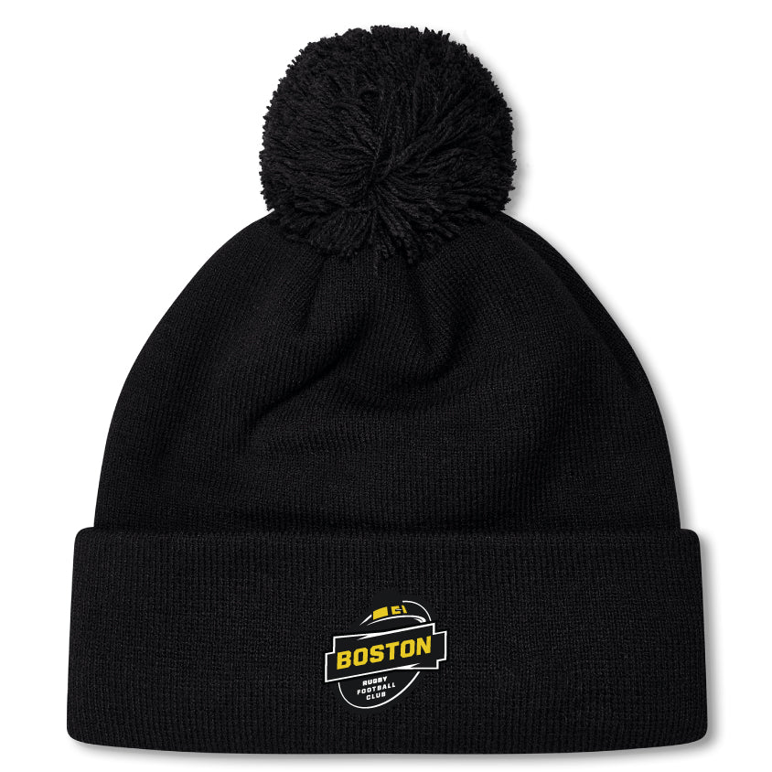 Boston RFC Pom Pom Beanie by Canterbury