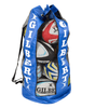 Gilbert Breathable Large Sturdy Rugby Ball Bag with mesh paneling.