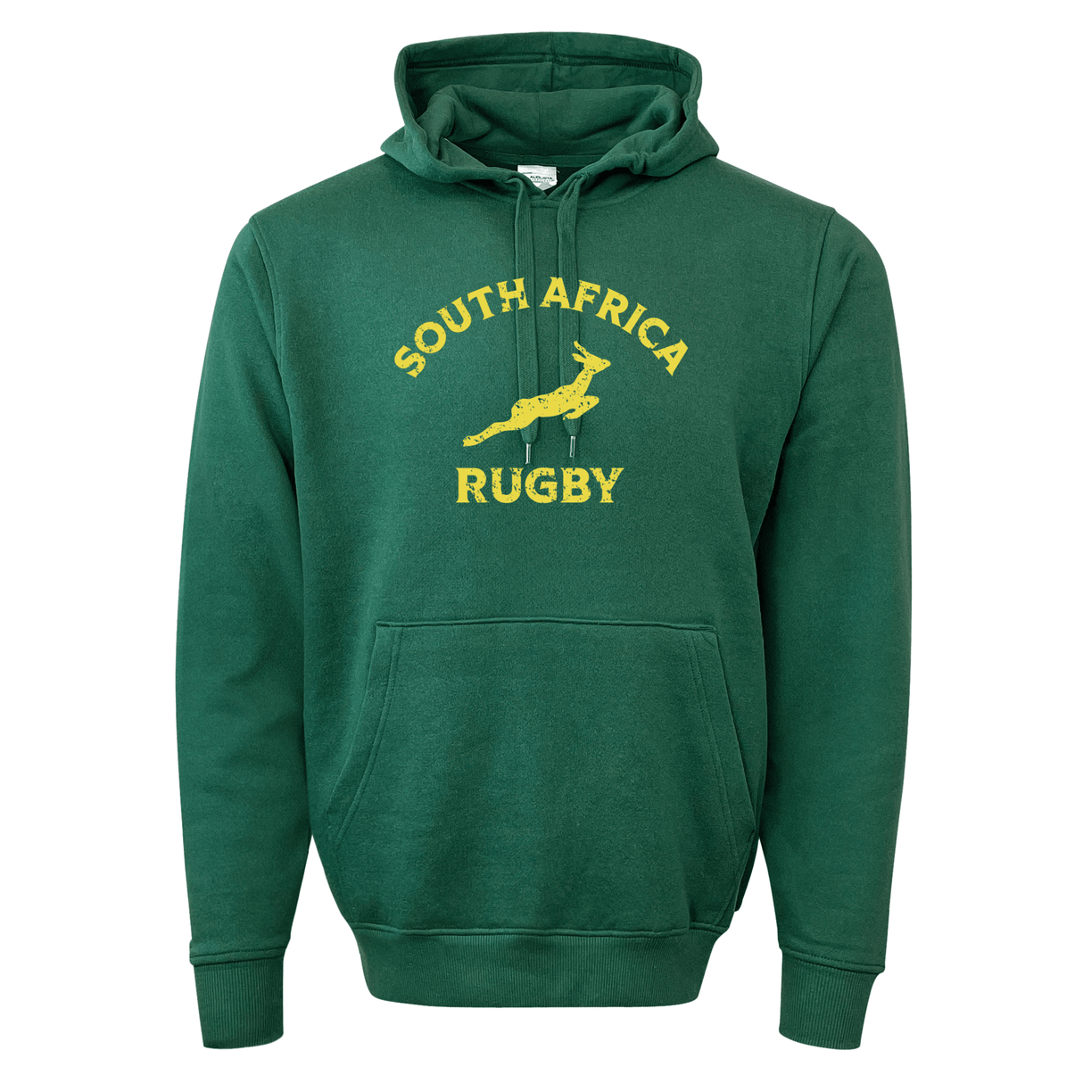 Medium weight Nations of Rugby South Africa 60/40 Hoodie 24 with giraffe graphic by WRS Augusta.