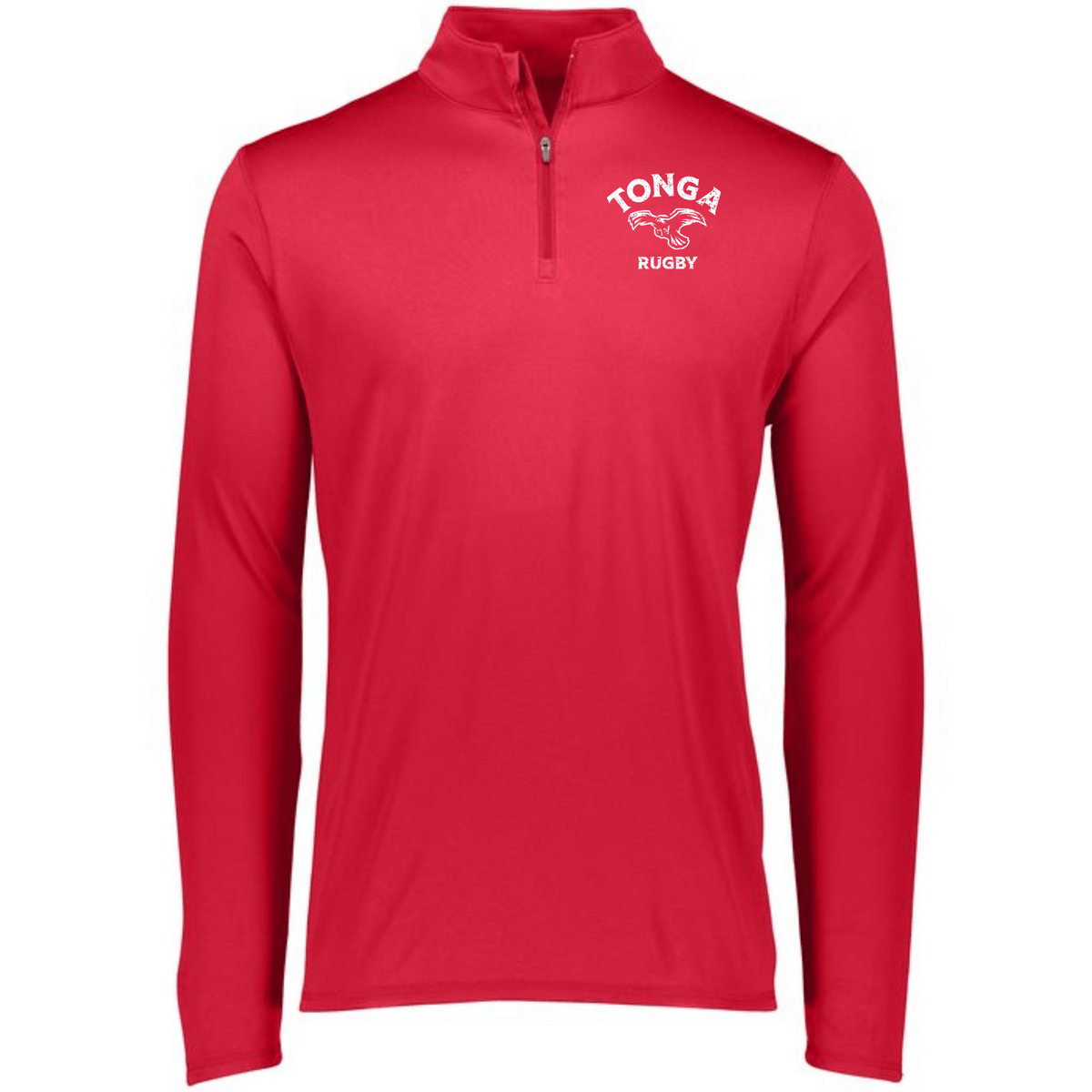 Nations of Rugby Tonga Rugby 1/4 Zip Pullover / World Rugby Shop