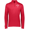 The men's Nations of Rugby Tonga Rugby 1/4 Zip Pullover with wicking technology by EMB Augusta.