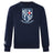 Ultra-soft navy blue University of Mary Washington Club Crew Sweatshirt by WRS Canterbury featuring the embroidered CCC logo and the UMW RFC logo on the front.