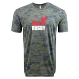 WRS LAT USA Rugby Camo Edition Throwback Logo Supersoft Tee.