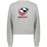 A WRS Augusta USA Rugby Women's Slouchy Crew Sweatshirt.