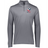 The men's gray USA Rugby 1/4 Zip Pullover, ideal for EMB Augusta, is made with wicking technology to keep you dry and comfortable during your active pursuits.