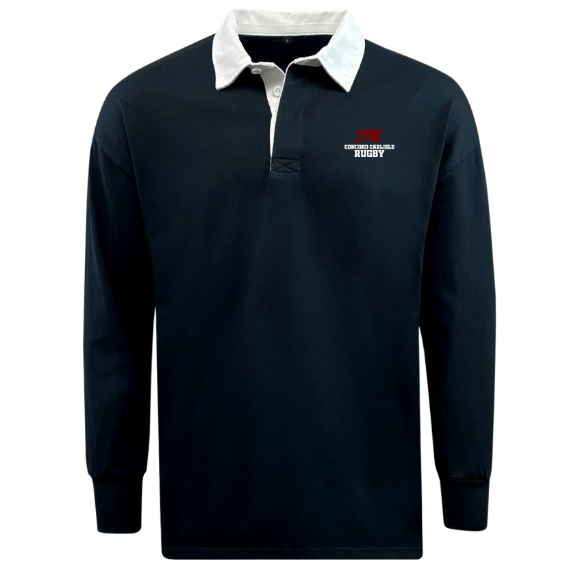 Concord Carlisle Rugby Classic Long Sleeve Solid Rugby Jersey