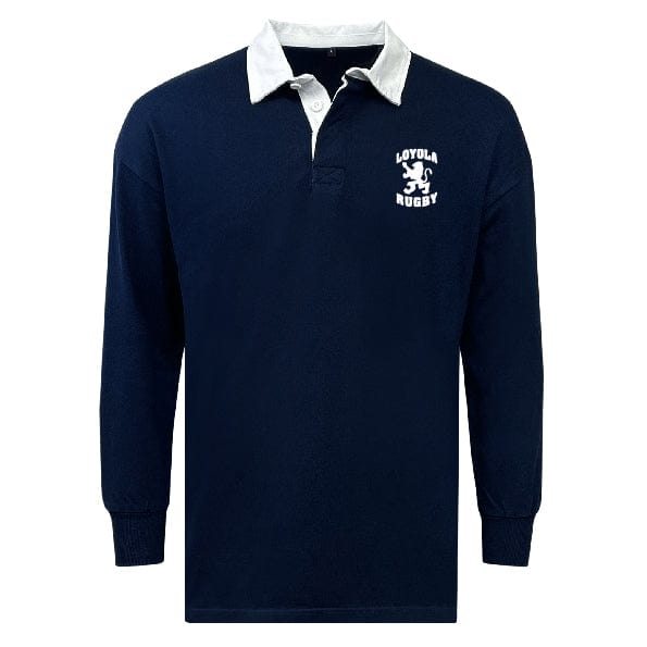 Loyola Rugby Classic Long Sleeve Solid Rugby Jersey