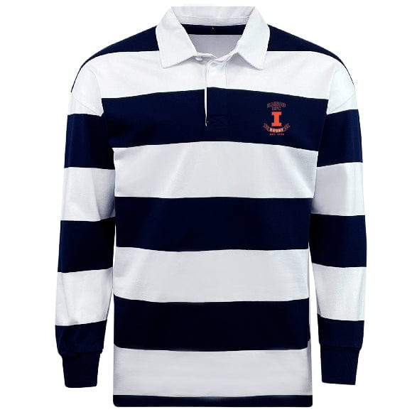 Illinois RFC Classic Long Sleeve Hooped Rugby Jersey