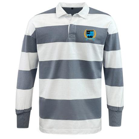 New York Police Dept. Rugby Classic Long Sleeve Hooped Rugby Jersey