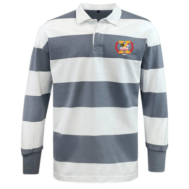 Potomac Exiles Classic Long Sleeve Hooped Rugby Jersey