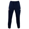 These navy blue women's USA Rugby track pants by Castore feature embroidered logos on the front, ideal for rugby fans.