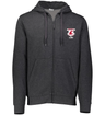 a Washington State Rugby Alumni Fleece Full Zip Hoodie with a WRS Augusta logo.