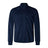 Navy blue Canterbury Elite Windstopper Jacket with a full zipper and stand-up collar, featuring blue zipper pockets and logo on the left chest.