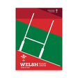 Welsh rugby union enthusiasts will love this Wales Rugby 'Dynamic Goal Post' Poster by PF LIC.