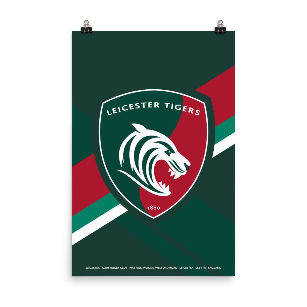 Canterbury Leicester Tigers Rugby Jersey Shirt Men's Size 