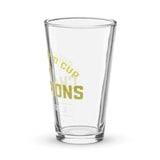 A PF LIC South Africa RWC 23 Champions Pint Glass, representing the victorious team of the Rugby World Cup.