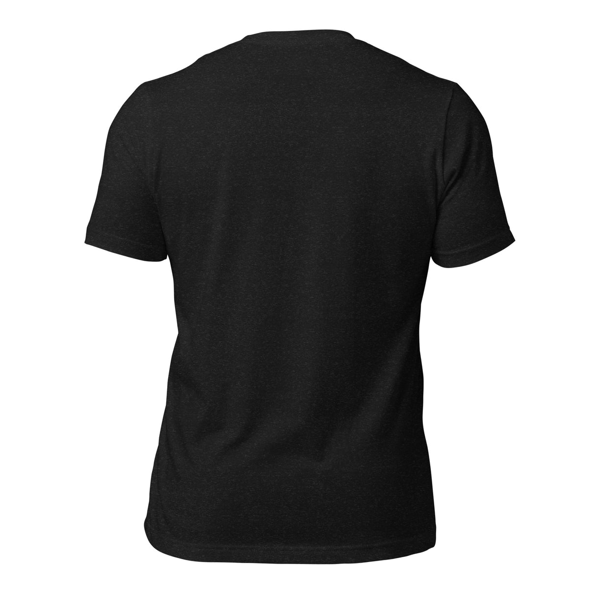 The PF LIC Finland Rugby Cotton T-Shirt features a sleek black design on the back, set against a crisp white background.