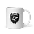 The PF LIC logo on a South African The Sharks Mug.