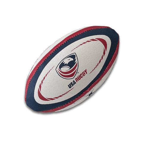 Ballon de rugby Enfant Gilbert BALLON REPLICA Blanc Sport 2000