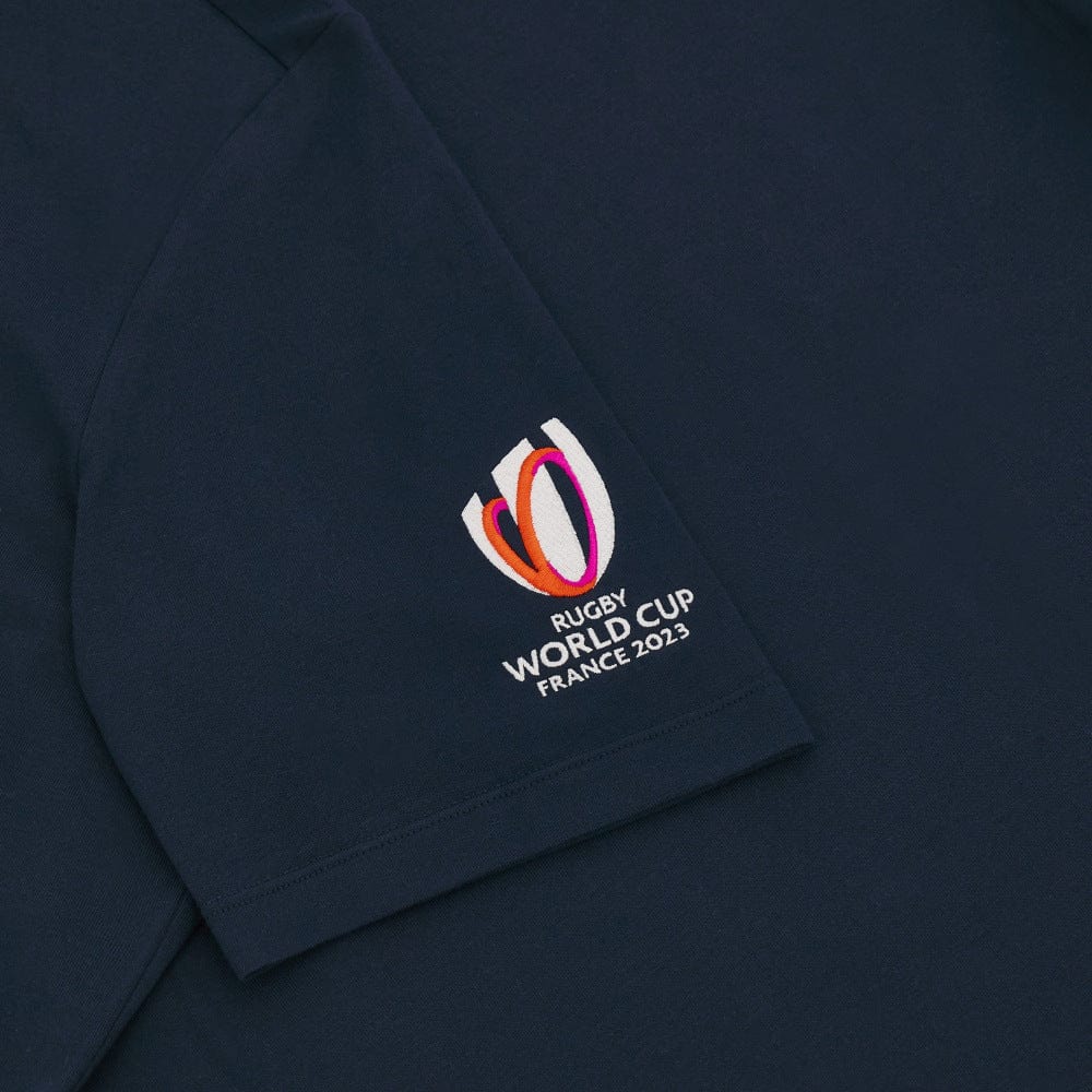 Rugby World Cup 23 France Cotton T-shirt by Macron - World Rugby Shop