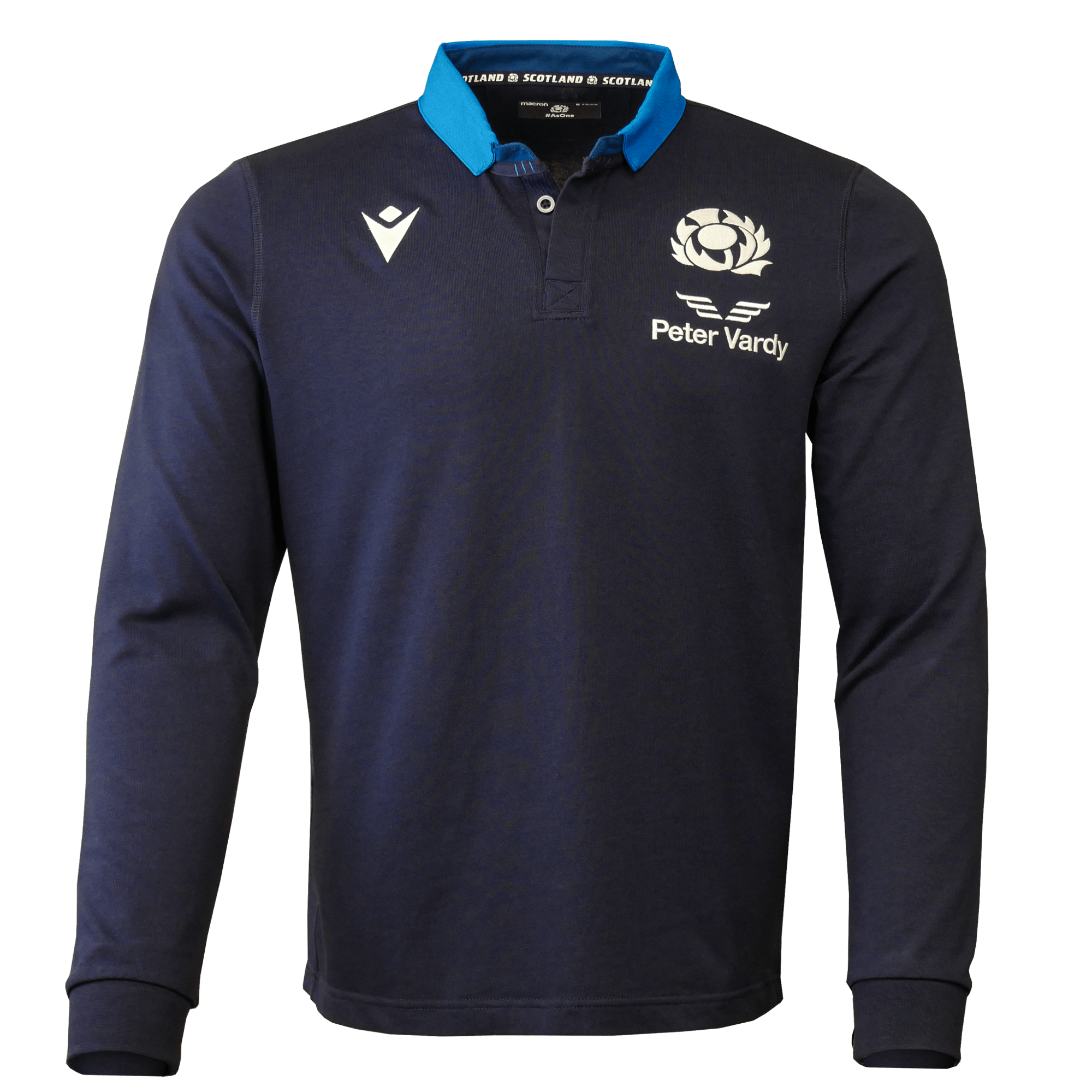 adidas Equipe de France Rugby Vintage Cotton Jersey Polo Shirt - 2 / S
