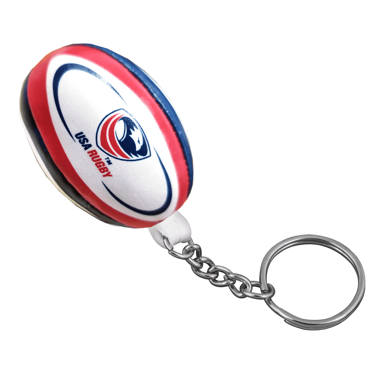 Official Gilbert USA Rugby Ball Keyring