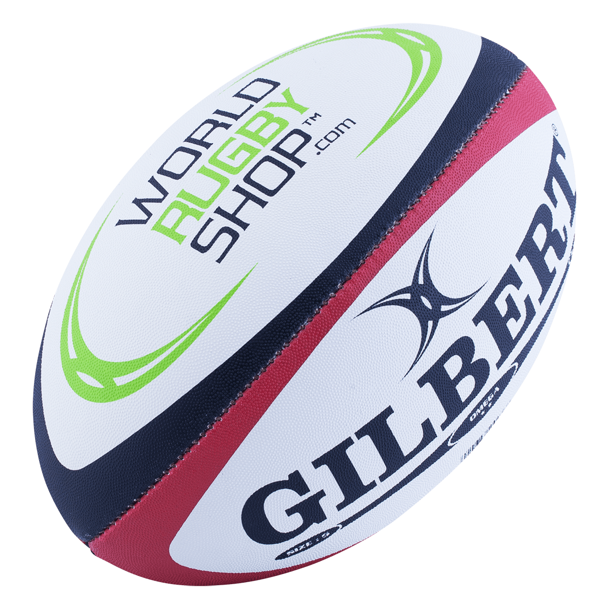 Gilbert WRS Omega Match Rugby Ball - World Rugby Shop