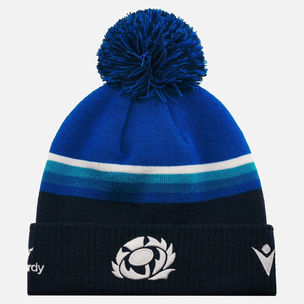 Scotland Rugby Knit Bobble Hat by Macron World Rugby Shop