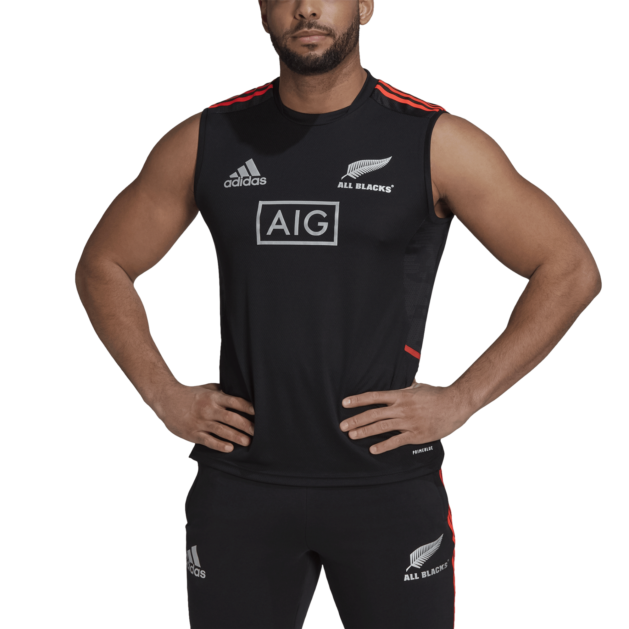 añadir fertilizante Mitones All Blacks Rugby Singlet | New Zealand Rugby Black Training Tank by Adidas  - World Rugby Shop