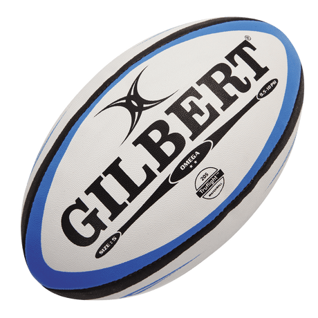 Gilbert Blue/Black Omega Match Rugby Ball top qualityt