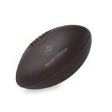 Vintage Leather Rugby Ball Brown with embossed Canada Rugby Logoks logo