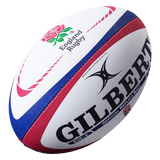 View of Larger England Rose Logo on Gilbert Replica Rugby Ball