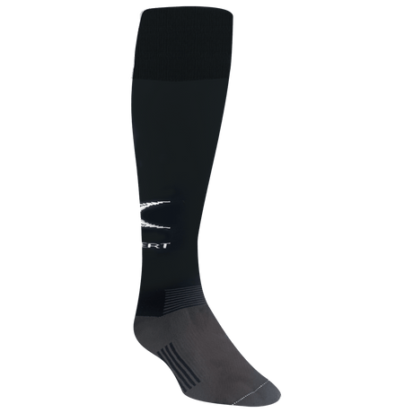 Long black rugby gilbert socks