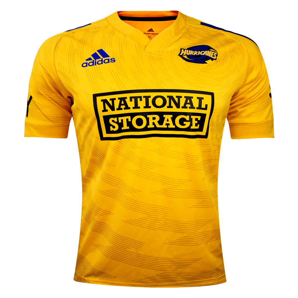 Hurricanes Jersey Rugby Union Away Shirt KIA Adidas Mens Size