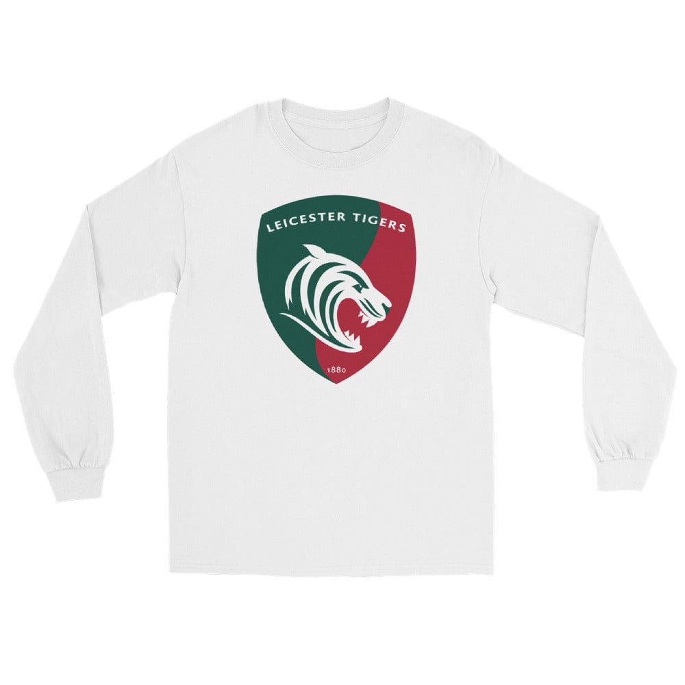 Vintage Leicester Tigers Long Sleeve Rugby Shirt Canterbury 