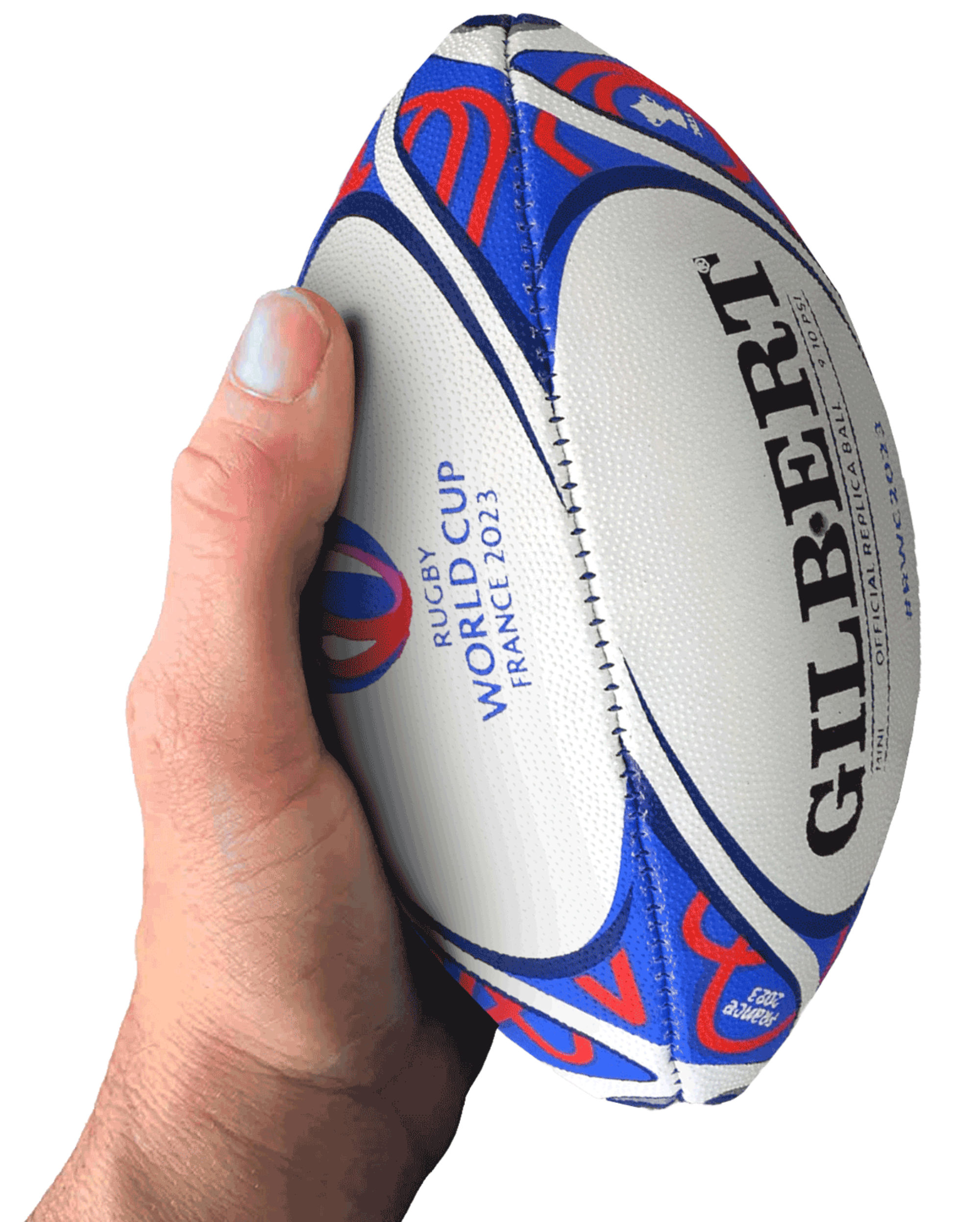 Rugby World Cup 23 Mini Rugby Ball by Gilbert | World Rugby Shop