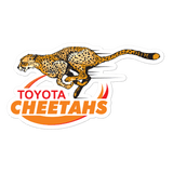 Cheetahs Sticker Close Up