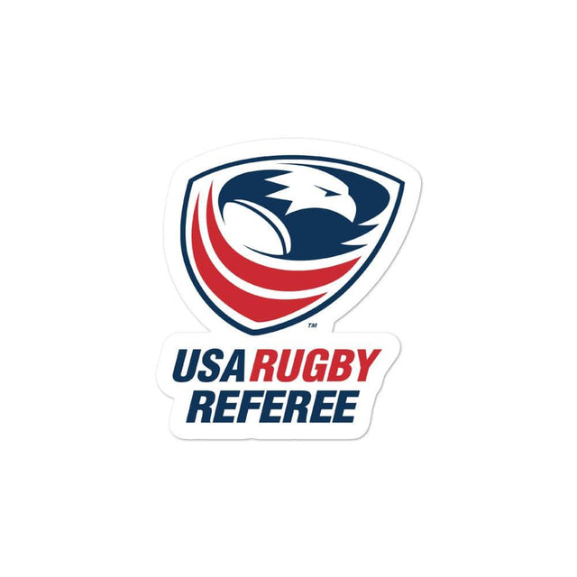 USA Rugby Referee Logo Bubble-free Sticker