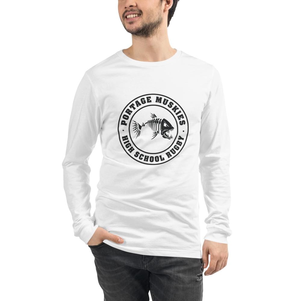 Portage Muskies Rugby Short-Sleeve Unisex T-Shirt White - World