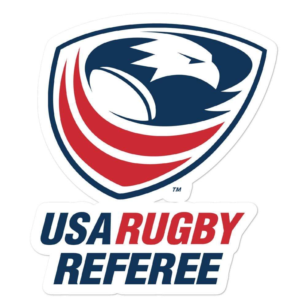 USA Rugby Referee Logo Bubble-free Sticker